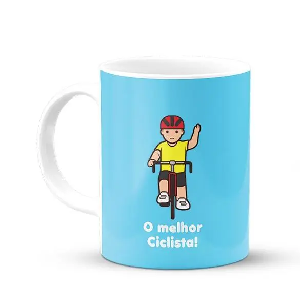 Caneca O Melhor Ciclista Little Drops of Water