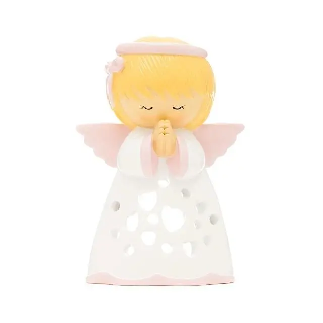 Anjo da Guarda (Menina Rosa) 16cm - Little Drops of Water