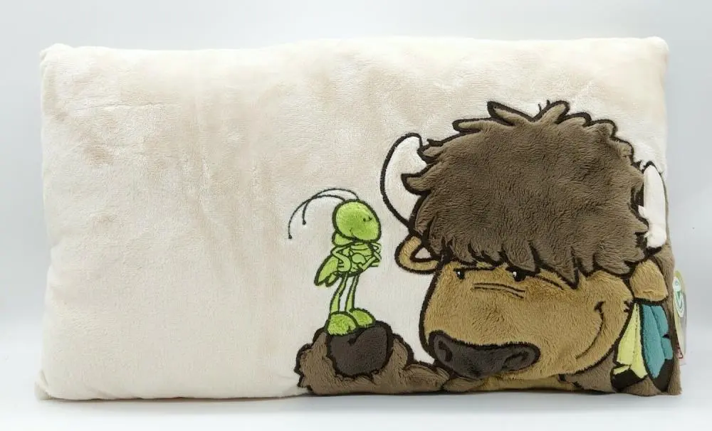 Almofada rectangular Bisonte e gafanhoto Nici