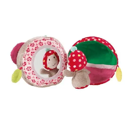 Brinquedo Bola Macia c/ Cogumelo Maíla + Espelho -6m+ - My First Nici