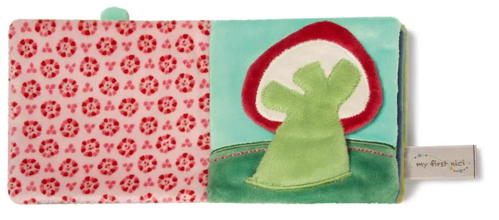 Livro Cogumelo Maíla, Peluche, 6m+ My First Nici