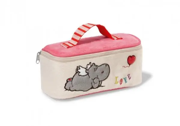 Estojo para Maquilhagem Nici Hipopótamo Love