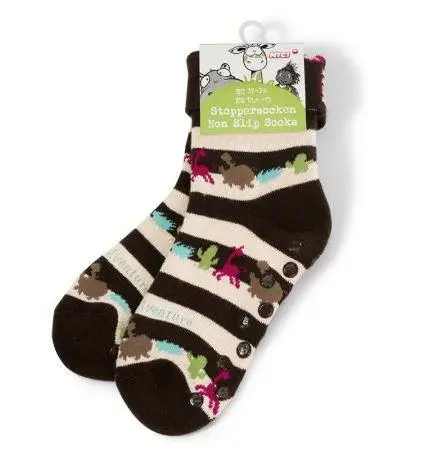 Meias Antiderrapantes (Tamanho 31-34) – Wild Friends – NICI