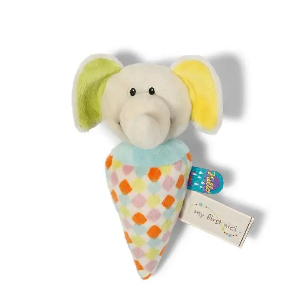 Brinquedo Macio de Agarrar, Elefante Dundi - My First Nici