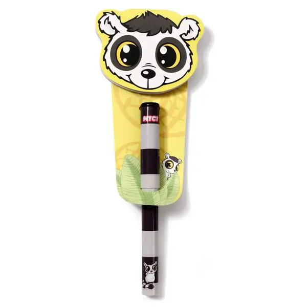 Bloco de Notas Nici Lemur Bingo c/Esferografica - Wild Friends