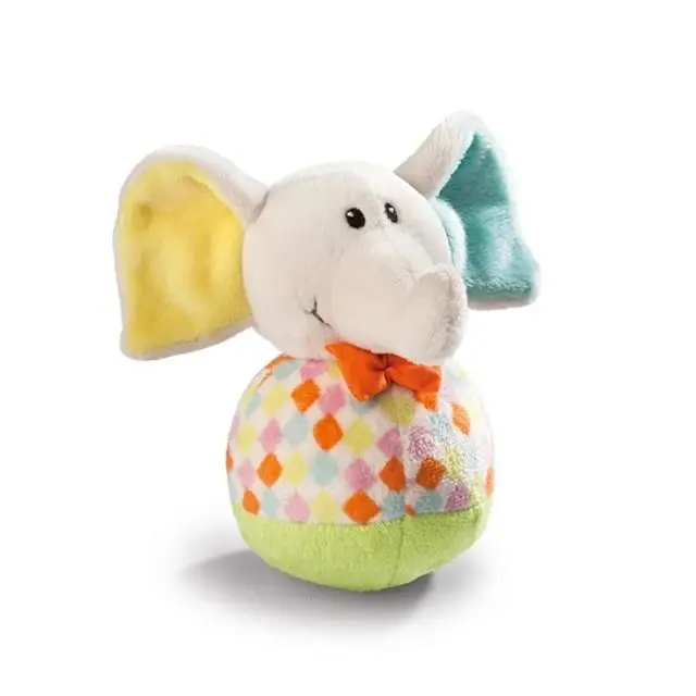 Peluche Sempre em Pé, Elefante Dundi 13,5cm 6m+ - My First Nici