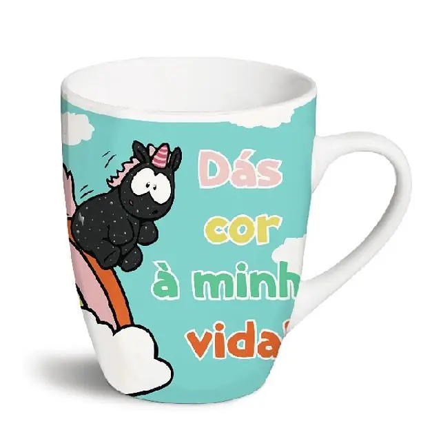 Caneca "Dás cor à Minha Vida"- Fancy Mug - NICI