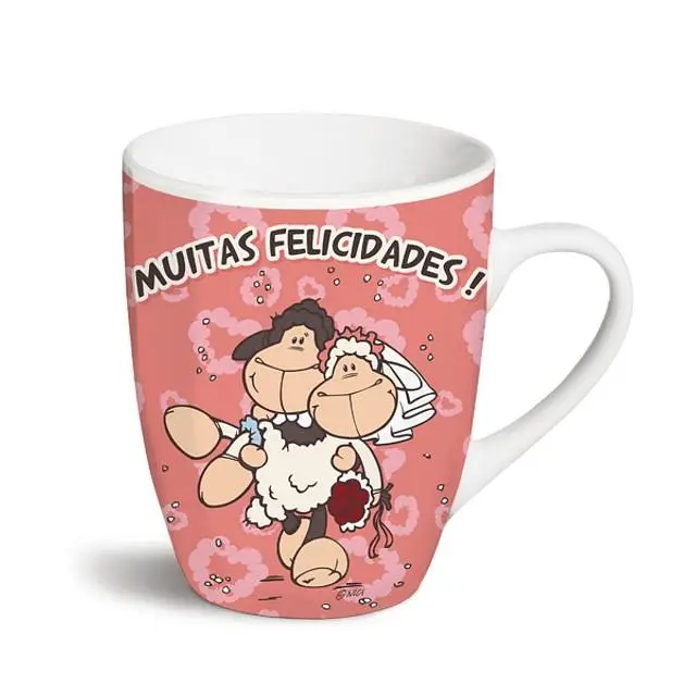 Caneca "Muitas Felicidades!" - Fancy Mugs - NICI