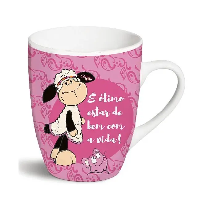 Caneca "É Ótimo Estar de Bem com a Vida!"- Fancy Mug - NICI