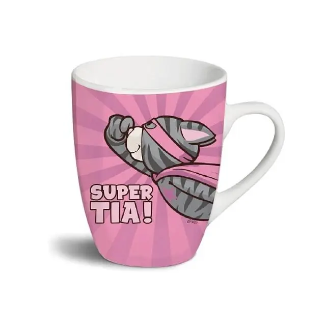Caneca "Super Tia!" Urso - Fancy Mug - NICI