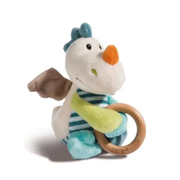 Peluche My First Nici Dragão Dragilu c/ Anel +3m