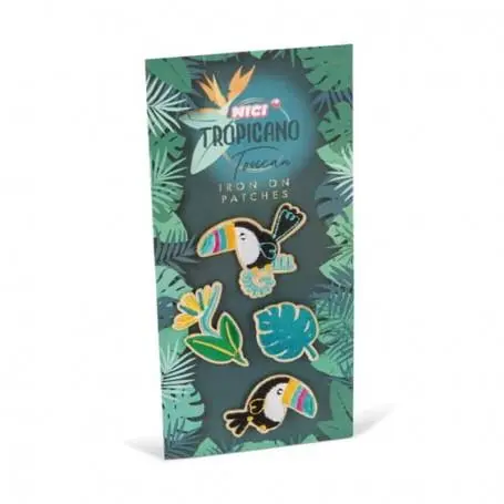 Aplicação em Bordado Tucano Nici Tropicano
