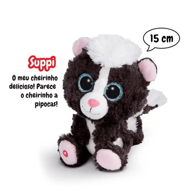 Peluche Doninha Suppi 15cm - Glubschis