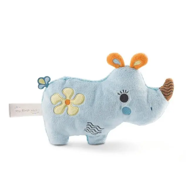 Peluche 2D Rinoceronte Manuffi 20cm 0m+ - Wombitombi - My First Nici