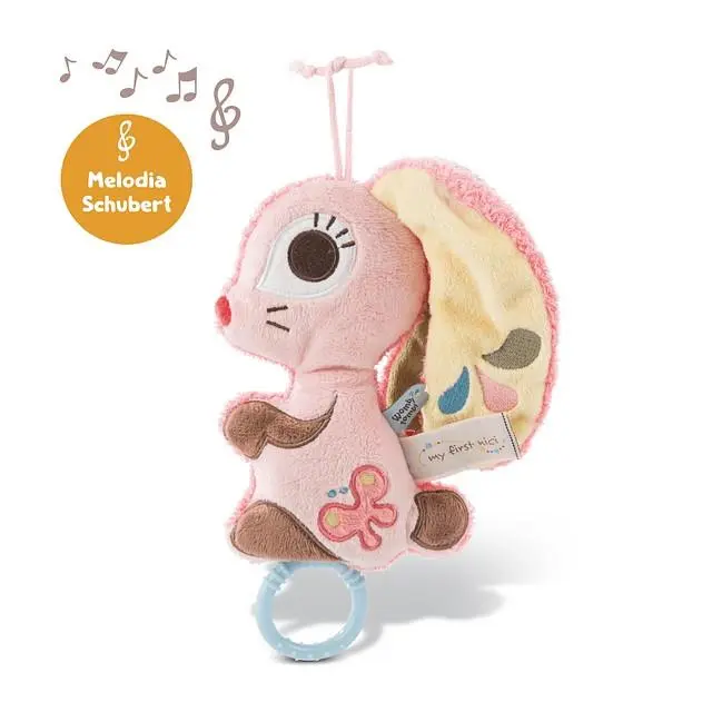Peluche Musical Coelho Hopsali 18cm, 0m+ - Wombitombi - My First Nici