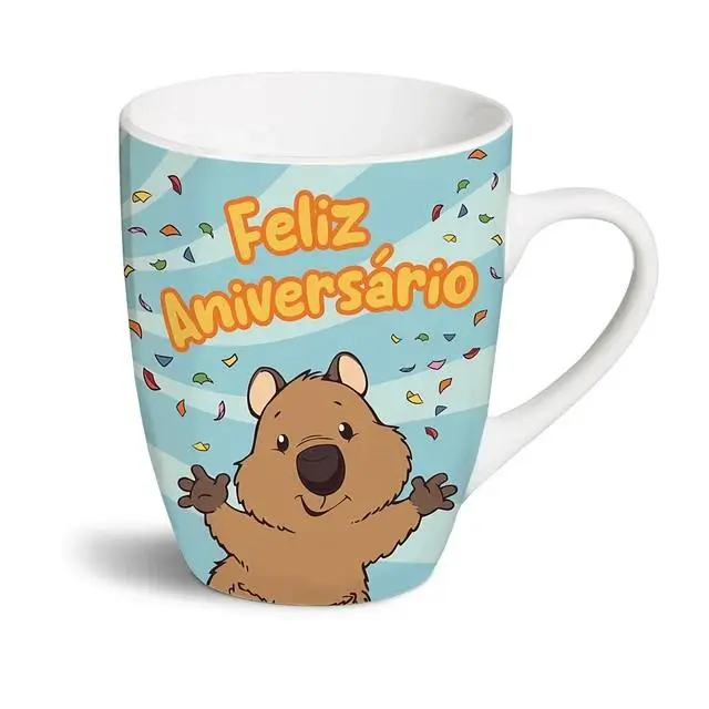 Caneca "Feliz Aniversário"- Fancy Mugs - NICI
