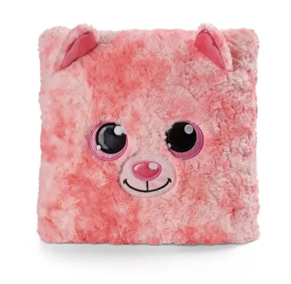 Almofada Rosa 30x30cm Gata Dreamie - Glubschis