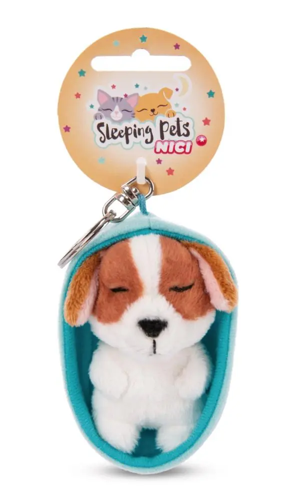 Porta-Chaves Cão Cocker Spaniel em Cesto (10 cm) "Sleeping Pets" - Nici