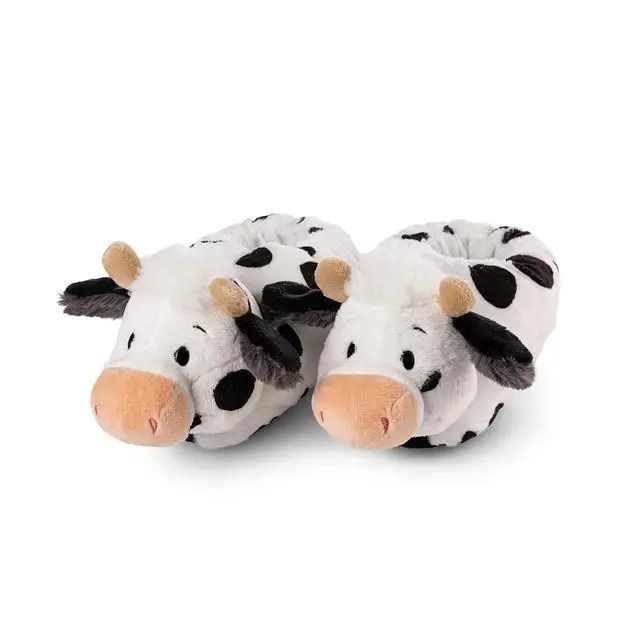 Pantufas Vaca Cowluna Tamanho 38/41 (L) - Nici - Farm Friends