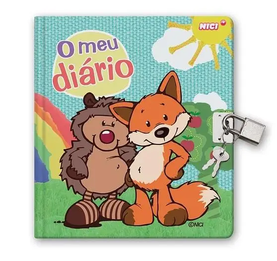 Diário c/ Cadeado Forest Friends - Nici