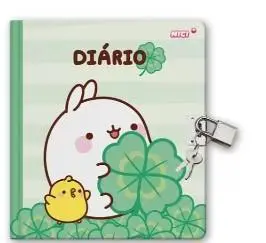 Diário c/ Cadeado Molang - Nici