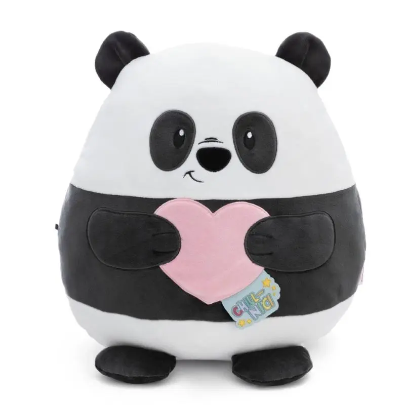 Chill NICI- Peluche Companhia Panda c/ coração, 30cm