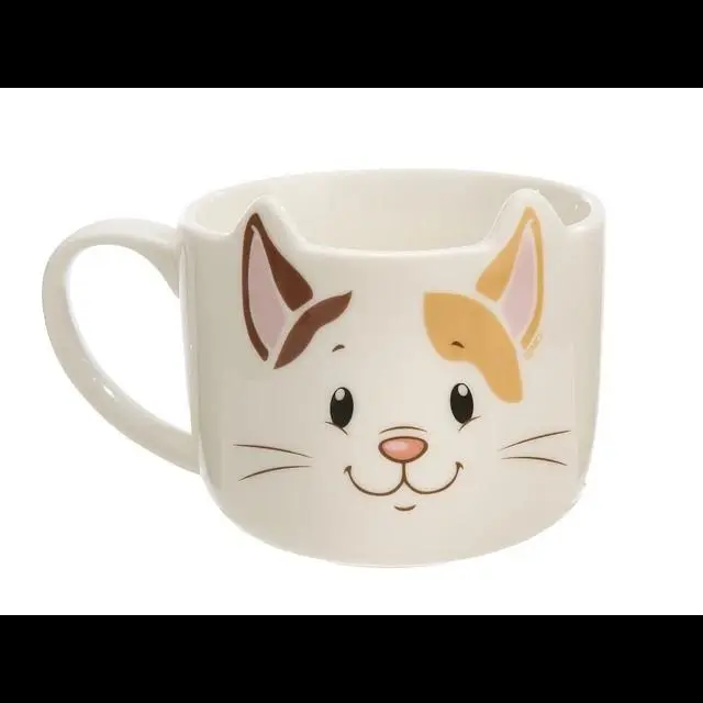 NICI - Homies - Caneca Gato Tricolor 350ml