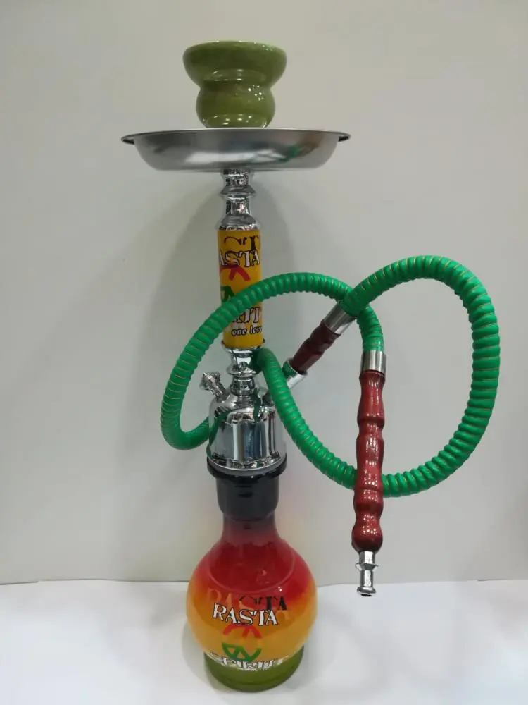Cachimbo de Água "Rasta Spirit" 1 Mangueira