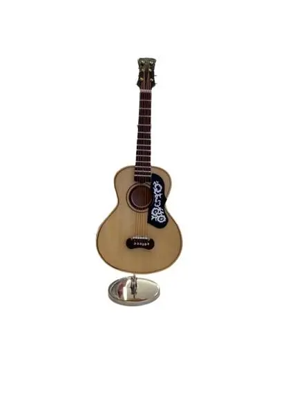 Miniatura Guitarra Castanha c/ Musica