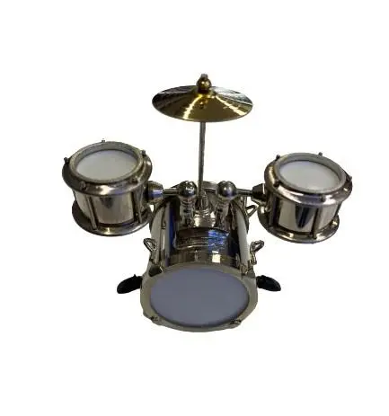 Miniatura Bateria Prateada 8*6cm