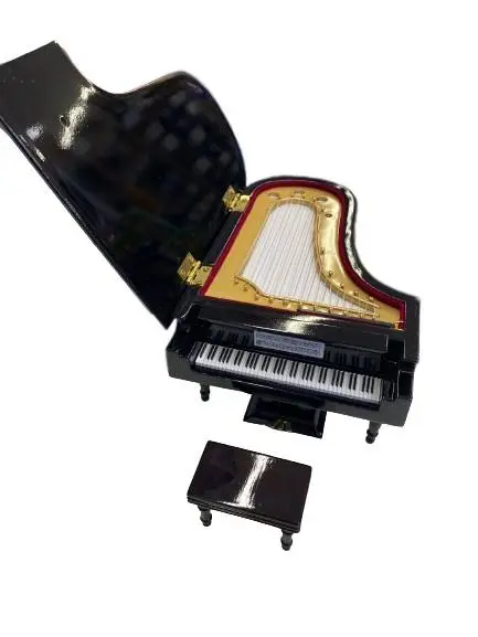 Miniatura Piano c/ música pto 18x12.5x10