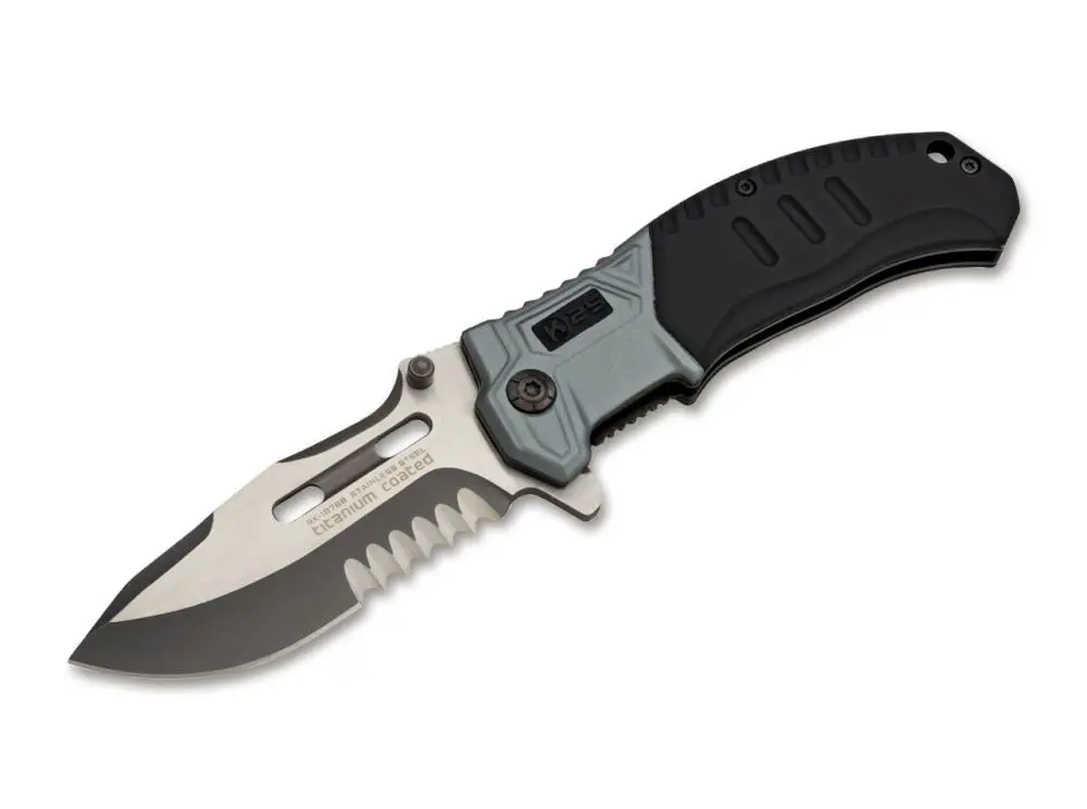 Navalha K25 RUI 8.7cm preta e cinza