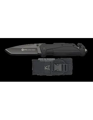 Navalha K25 8cm Preta em Caixa c/ Bolsa Soft