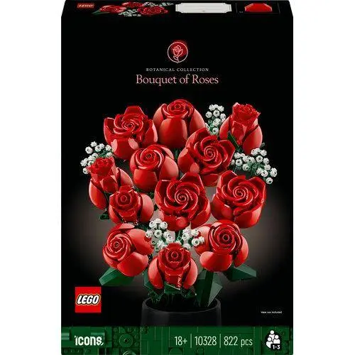 Buquê de Rosas (822 pcs) - Icons - Lego