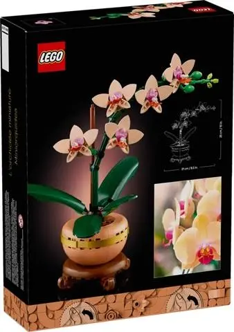 Orquídea em Miniatura (274 pcs) - Icons - Lego