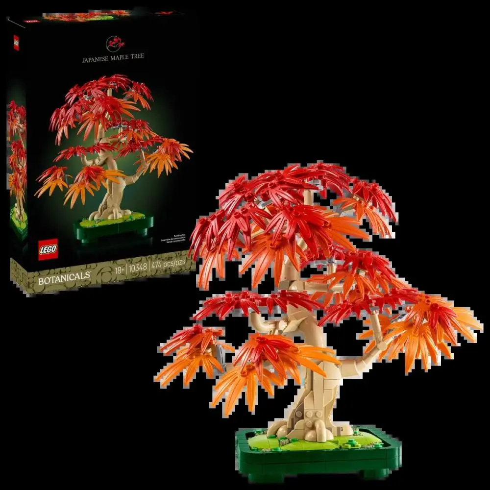 Lego - Icons - Bonsai de Bordo Vermelho Japonês (474 pcs)