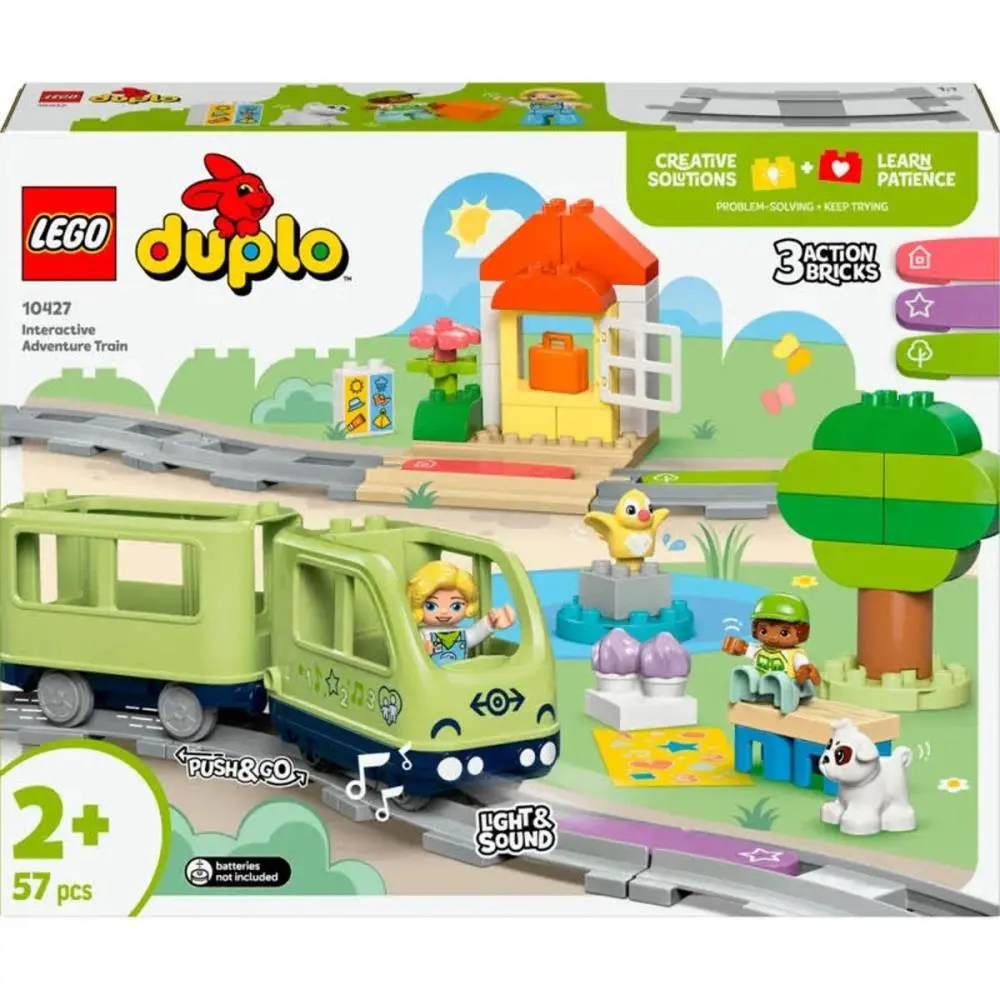 Comboio de Aventura Interativa (57 pcs) - Duplo - Lego