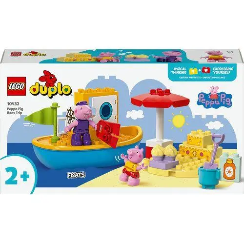 Viagem de Barco da Porquinha Peppa (23 pcs) - DUPLO® - Lego