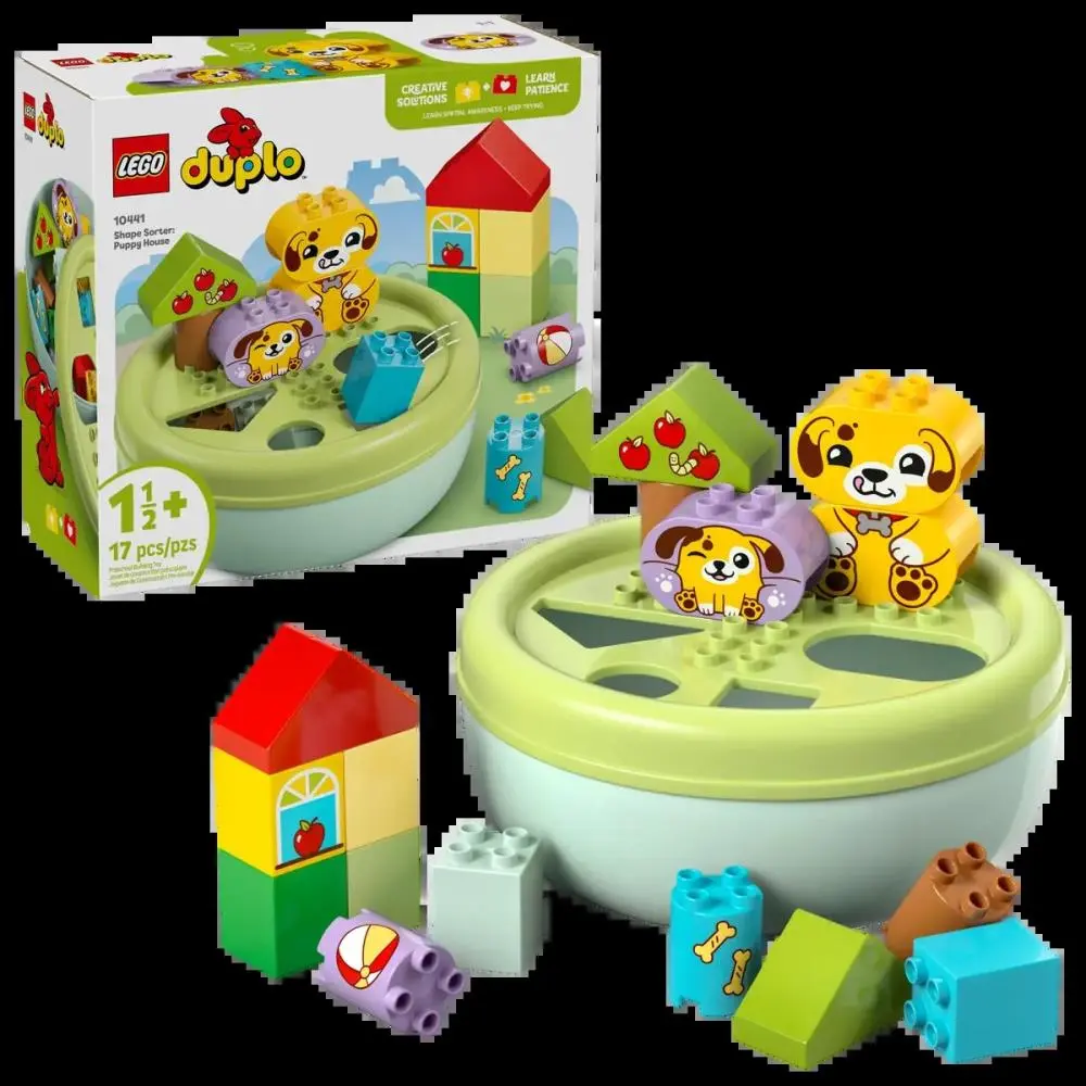 Lego - Duplo - Organizador de Formas: Casa de Cachorrinho (17 pcs)