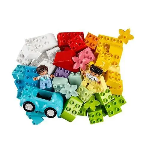 Caixa de Peças em Forma de Lego (65 pcs) - Duplo - Lego