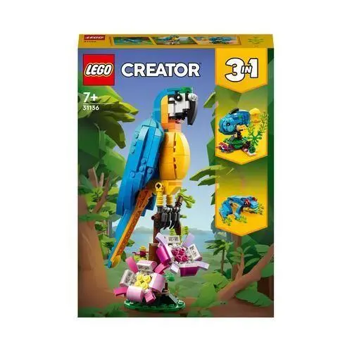 Papagaio Exótico 3 em 1 (253 pcs) - Creator - Lego