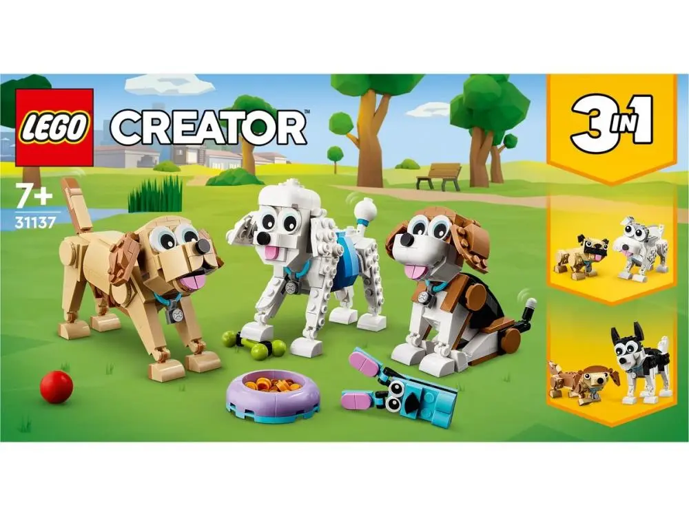 Cães Adoravéis (475 pcs) - Creator - Lego