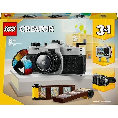 Câmera Retro (261 pcs) - Creator - Lego