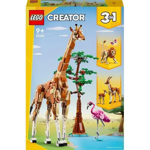 Animais Selvagens do Safari (780 pcs) - Creator - Lego