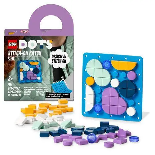 Placa Decorativa para Coser (95 pcs) - Dots - Lego