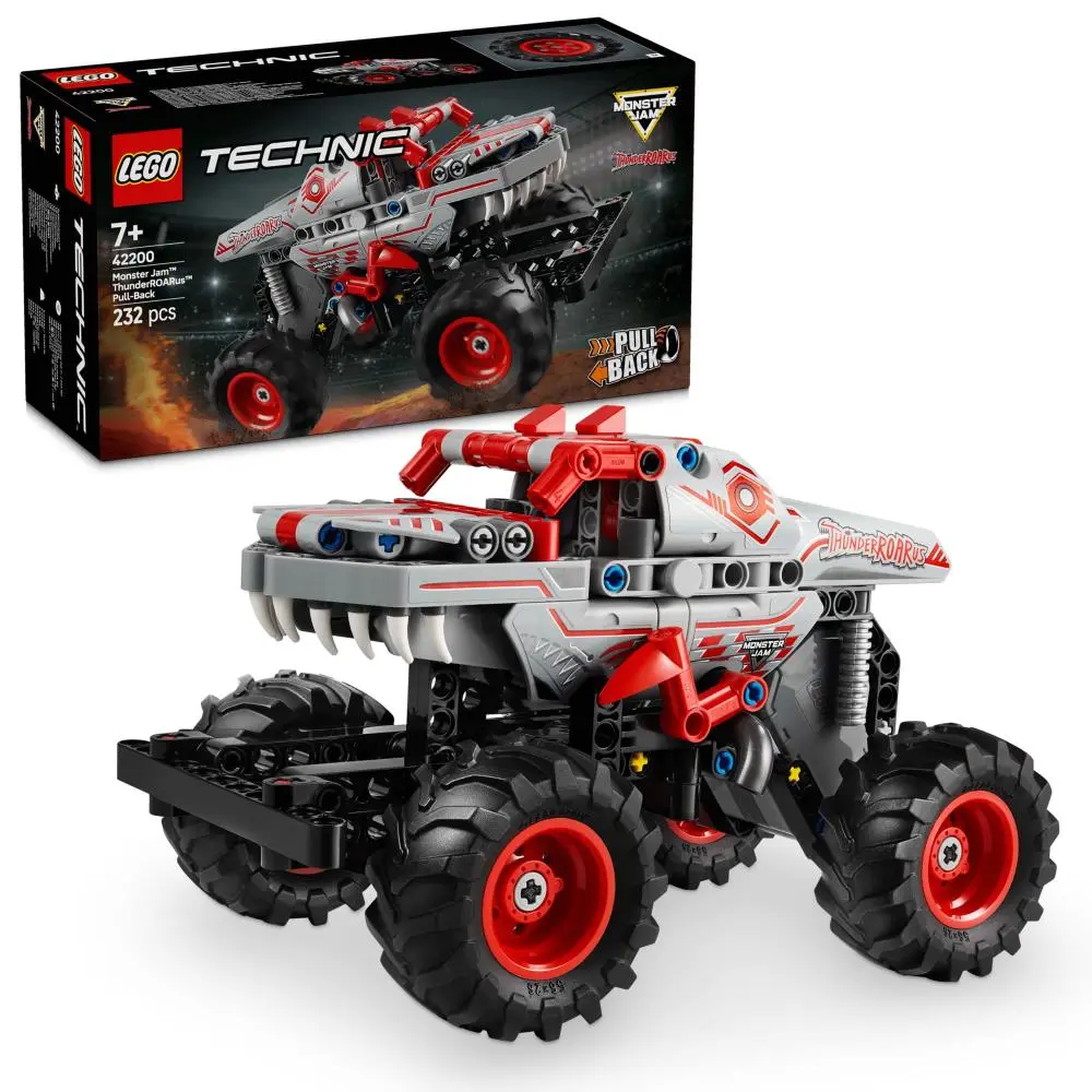 Pull-Back Monster Jam™ ThunderROARus™ (232 pcs) - Technic - Lego