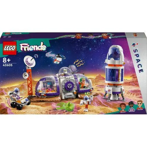 Base Espacial e Foguetão de Marte (981 pcs) - Friends - Lego