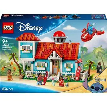 Lego - Disney - Casa da Praia de Lilo e Stitch (834 pcs)