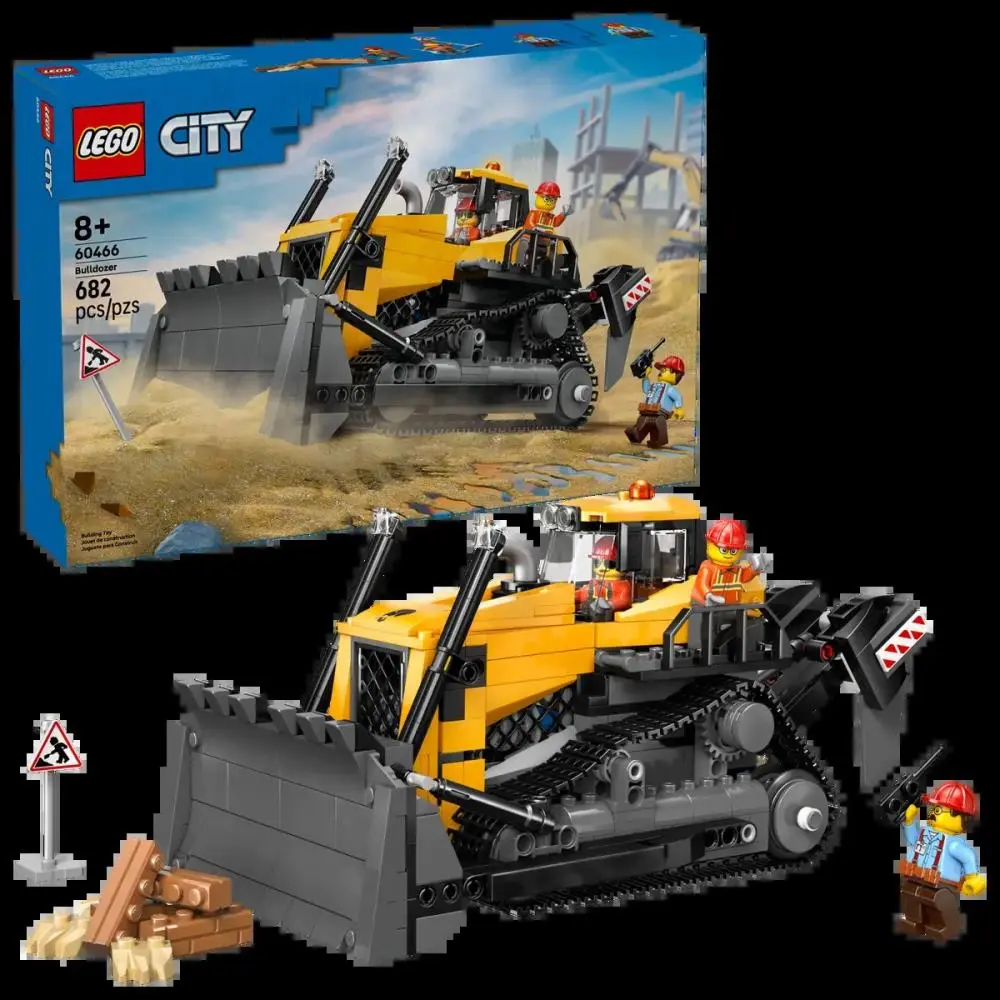 Lego - City - Buldózer Amarelo (682 pcs)