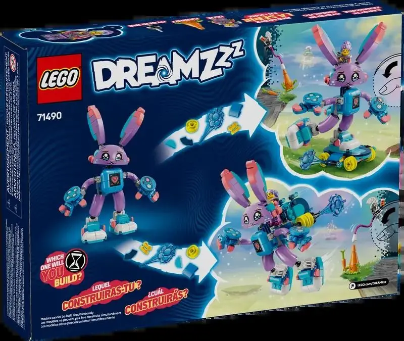 Izzie e Bunchurro, o Coelhinho dos Jogos (252 pcs) - Dreamzzz - Lego